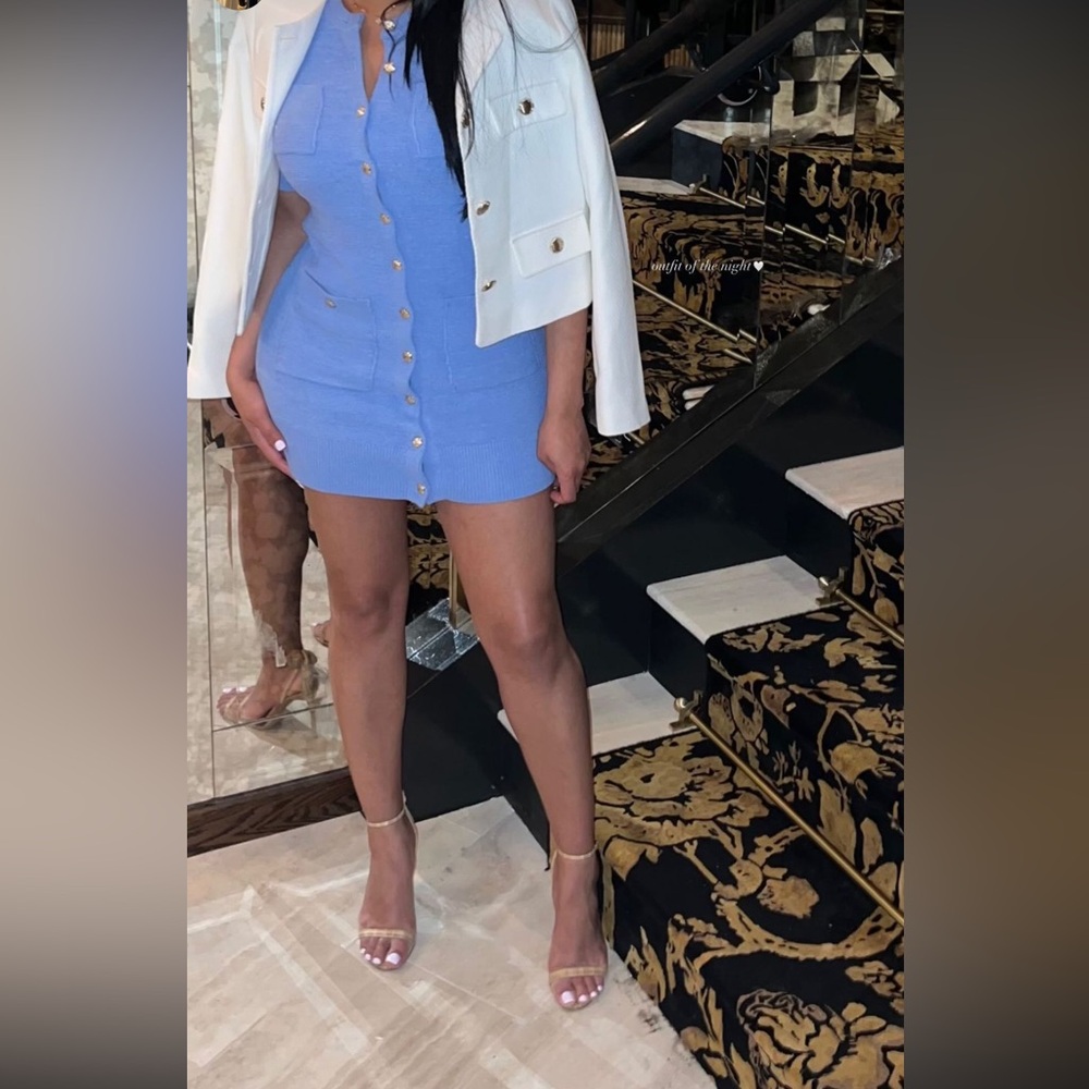 Zara Baby Blue Dress